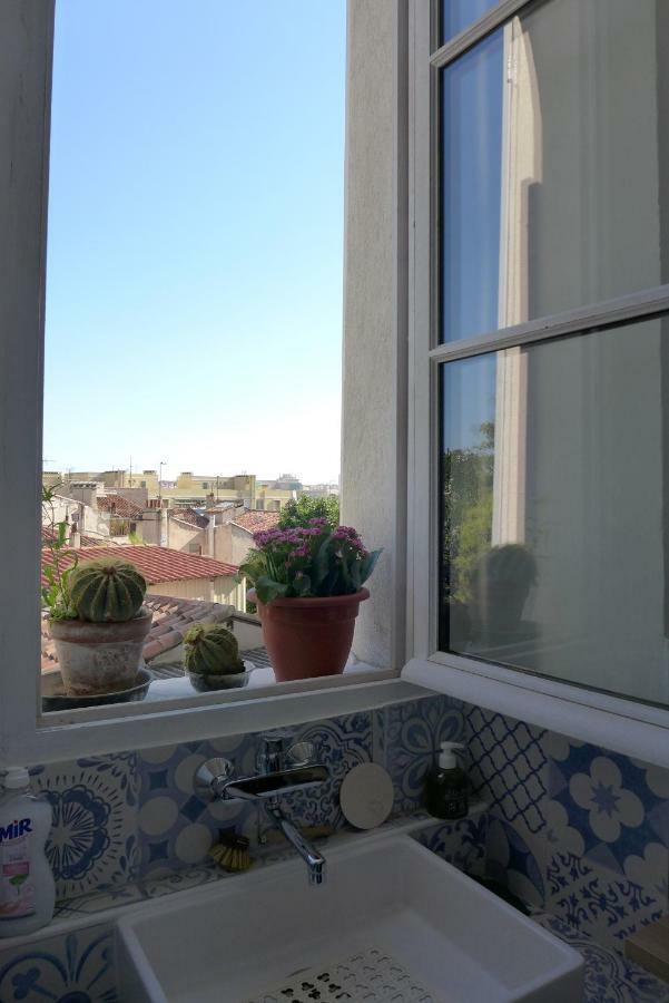 Beau T2 Historique-Panier/Vieux Port-60M2 Avec Vue Apartment Marseille Luaran gambar